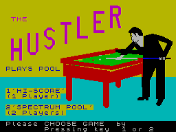 Hustler Plays Pool, The (1983)(Omega Software)